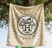Hermes Throw Blankets
